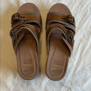 Dansko Jessie Slide Sandals Size 37 (6.5 US)